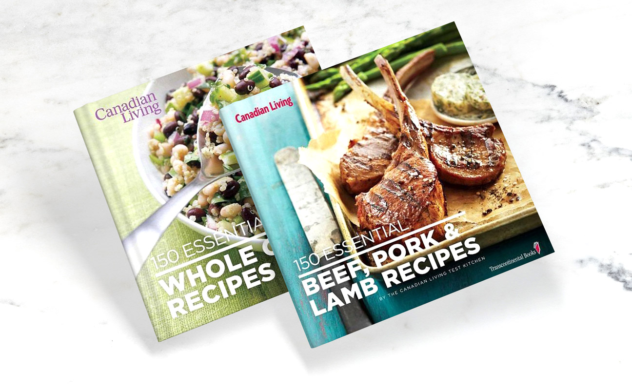 Canadian Living Cookbook Cover Design