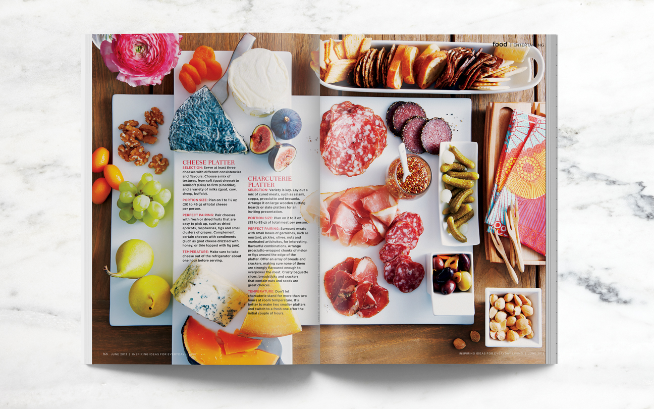 Summer Food Feature - Canadian Living magazine